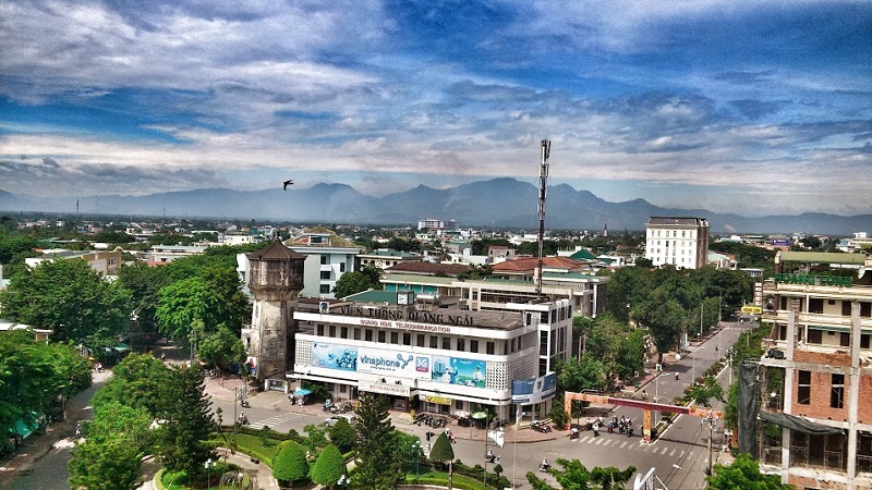 một góc của thành phố Quảng Ngãi