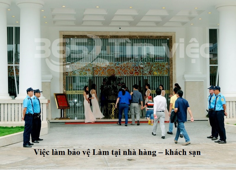 Làm bảo vệ tại nhà hàng – khách sạn