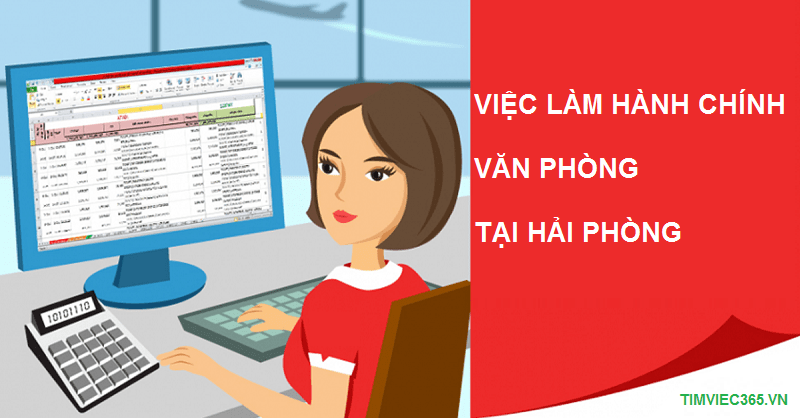 Việc làm hành chính văn phòng tại Hải Phòng