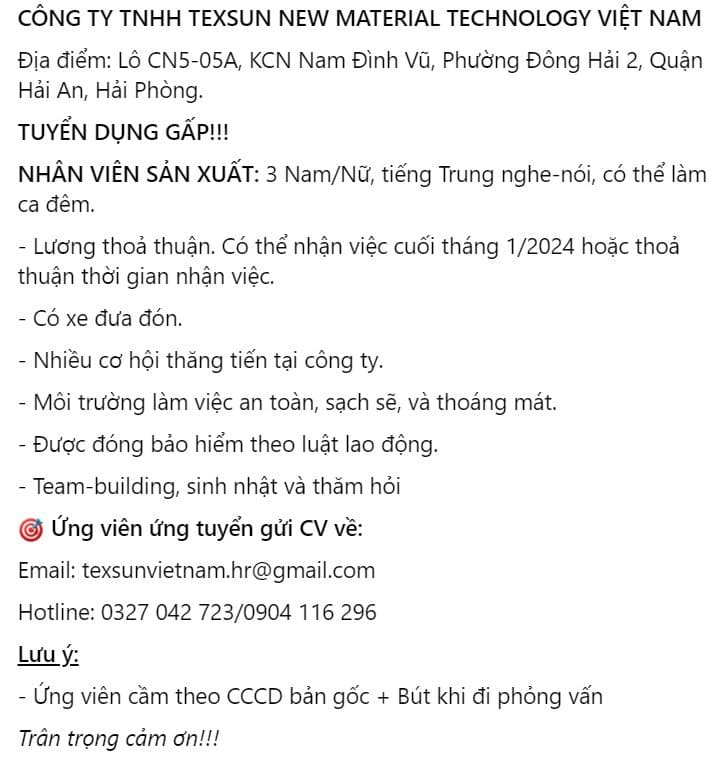 lĩnh vực hoạt động