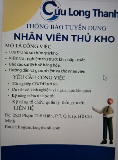 lĩnh vực hoạt động