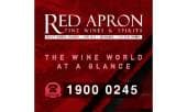 red apron fine wines & spirits/ công ty tạp dề đỏ