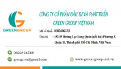 Công Ty Cp Đầu Tư Và Phát Triển Green Group Việt Nam