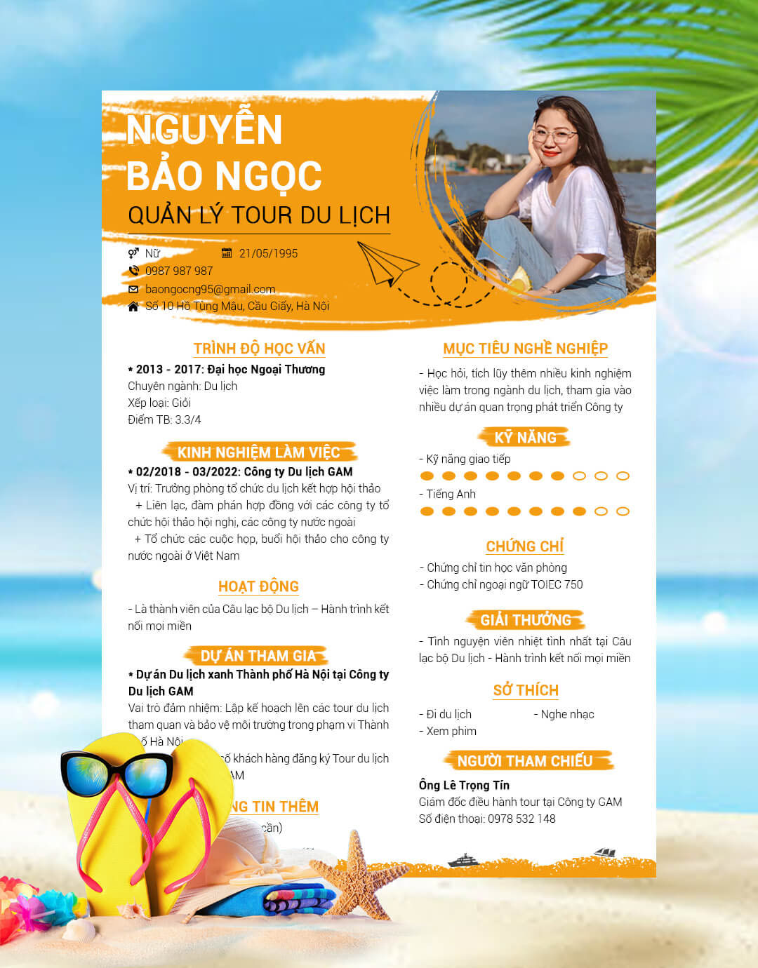 CV Du Lịch 17