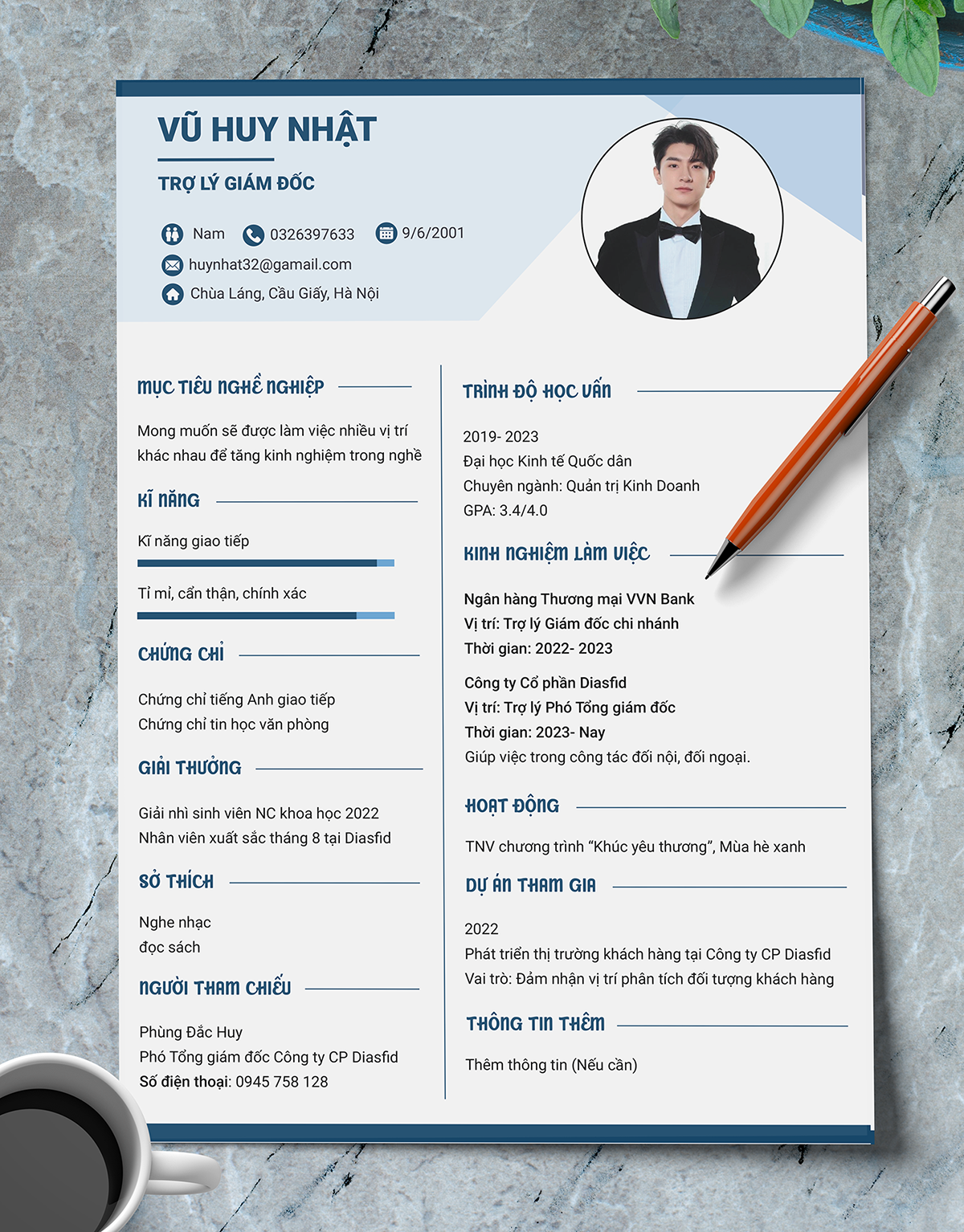 CV thư ký - trợ lý 15