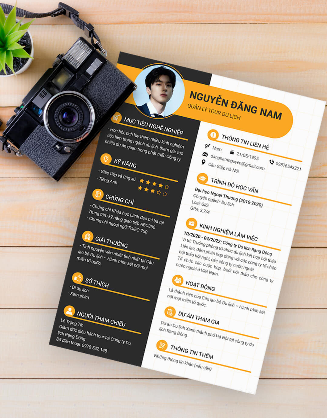 CV Du Lịch 14