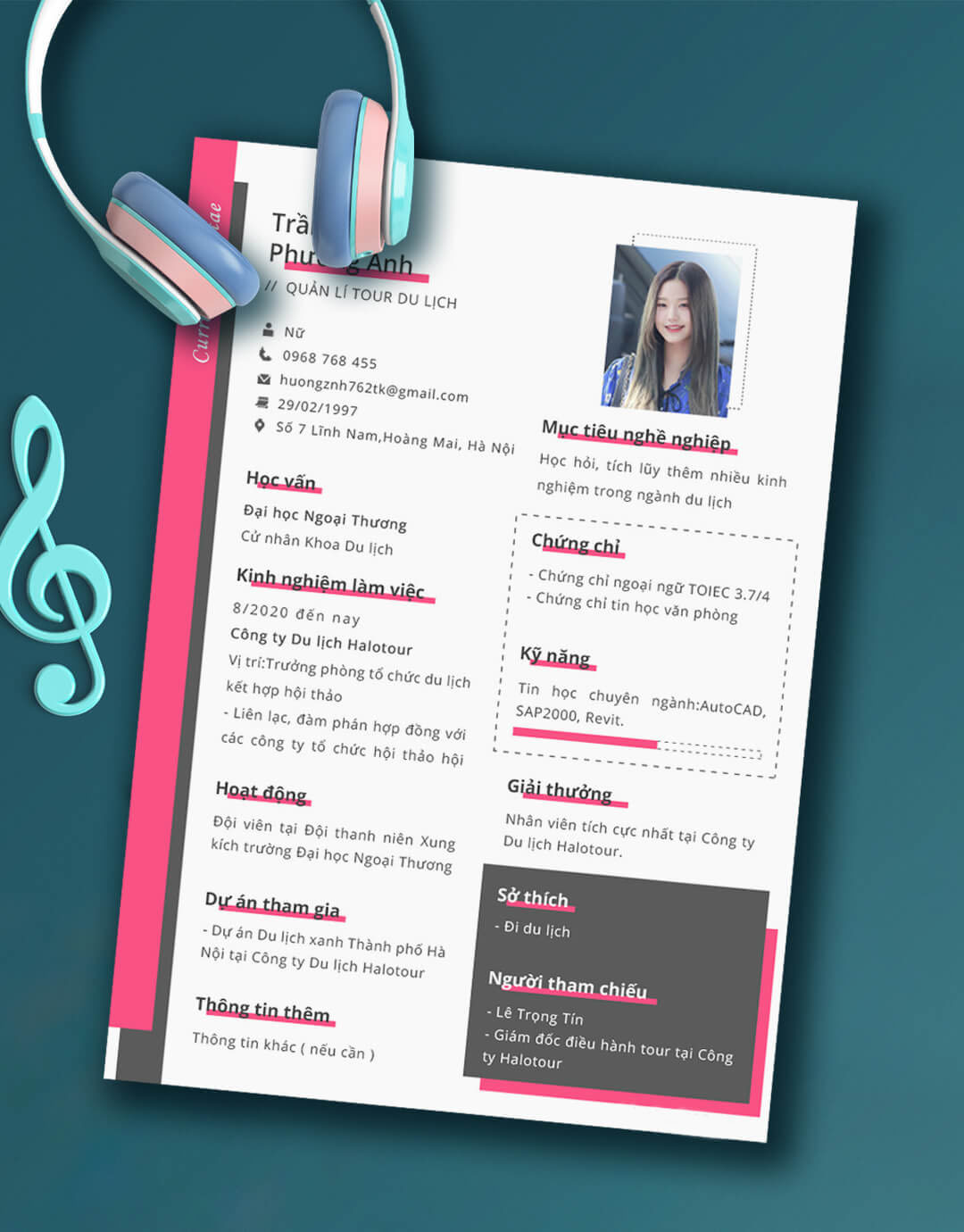 CV Du Lịch 22