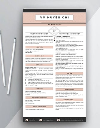 CV cơ khí 6