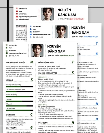 CV du lịch 5