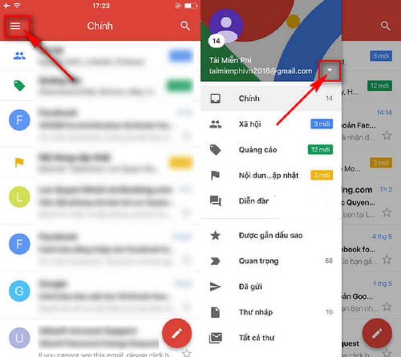 Cách xóa Gmail trên điện thoại Android hiệu quả