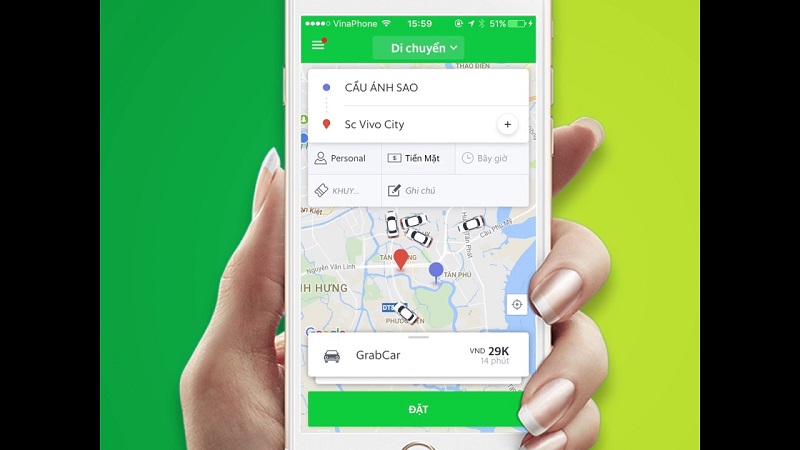 Số điện thoại tổng đài xe Grab