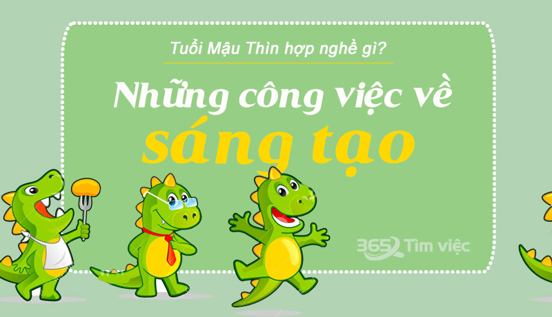 Những công việc về sáng tạo 