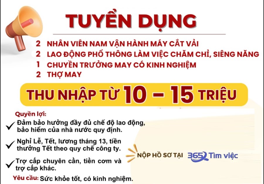 Cập nhật lương của lao động phổ thông
