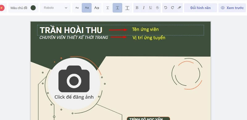 Lợi thế khi tạo CV online